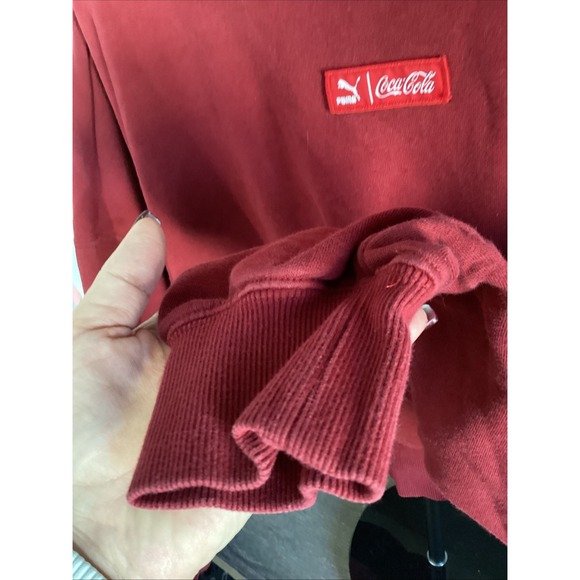 Puma & Coke Cola womans Sweatshirt. Size:XL - Picture 6 of 16